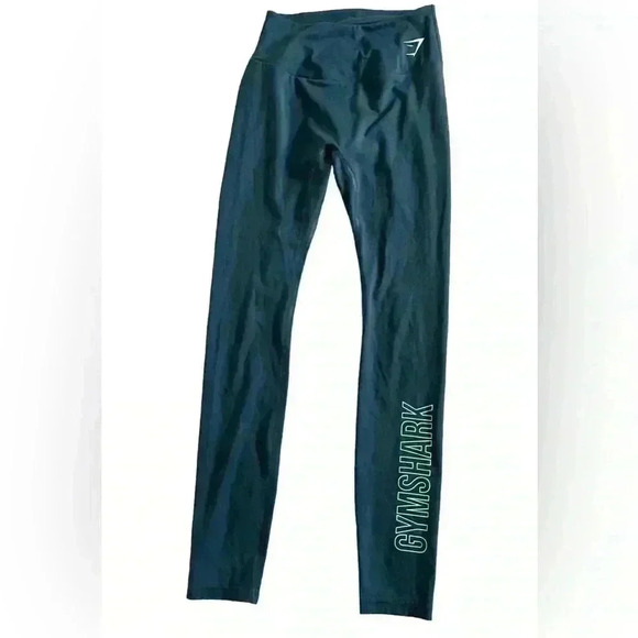 Gymshark Essentials Graphic Training Legging in Teal Size Medium - Picture 3 of 4